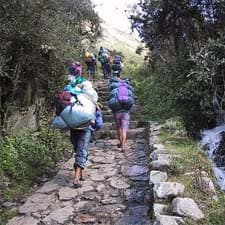 Chi sono i facchini sul Cammino Inca?