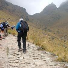 Mal di montagna sul Cammino Inca
